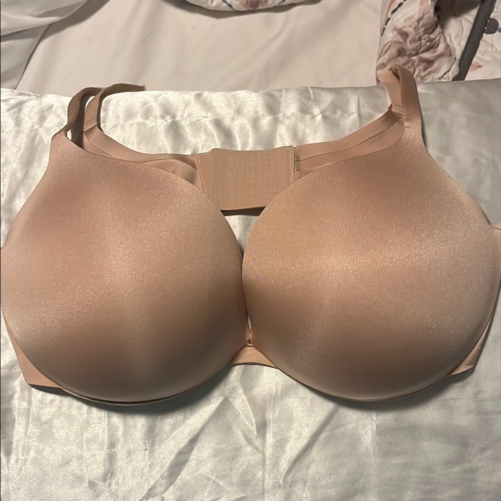 SKIMS Tan Seamless Push Up Bra with Full Coverage 36D